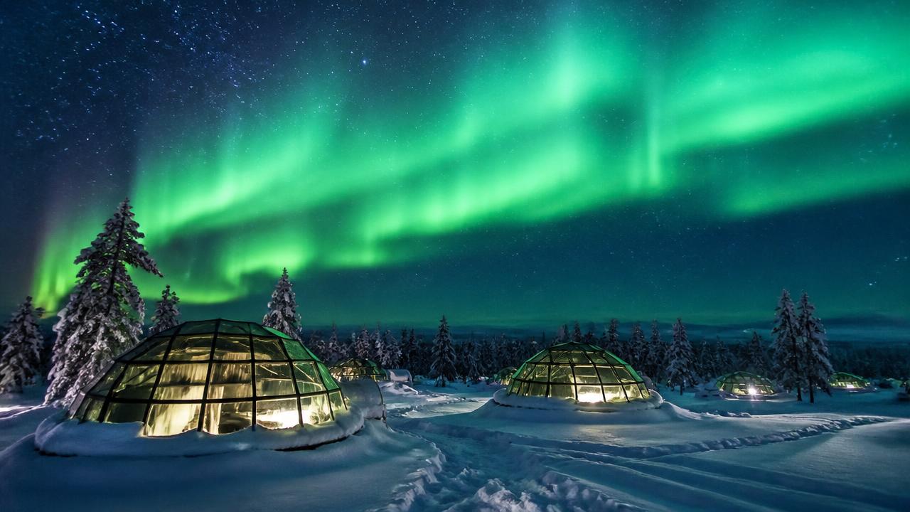 Northern lights in Saariselkä